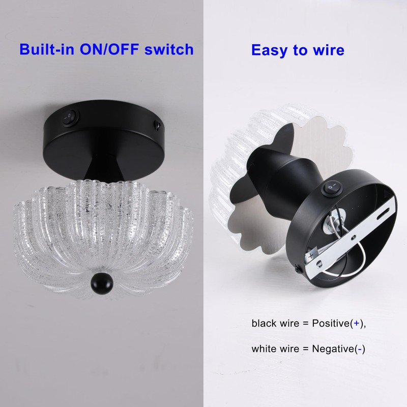 Volcode 12V RV Pendant Ceiling Light, 12V RV Interior Light