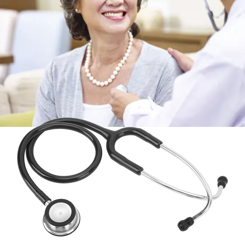 Dual Use Dual Head Stethoscope Lightweight Stainless Steel Stethoscope for