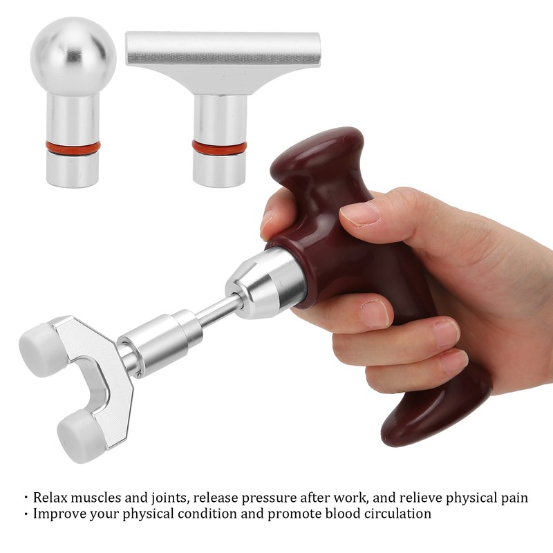 Manual Deep Tissue Massage Gun Acupoint Physiotherapy Muscle Relax Massager