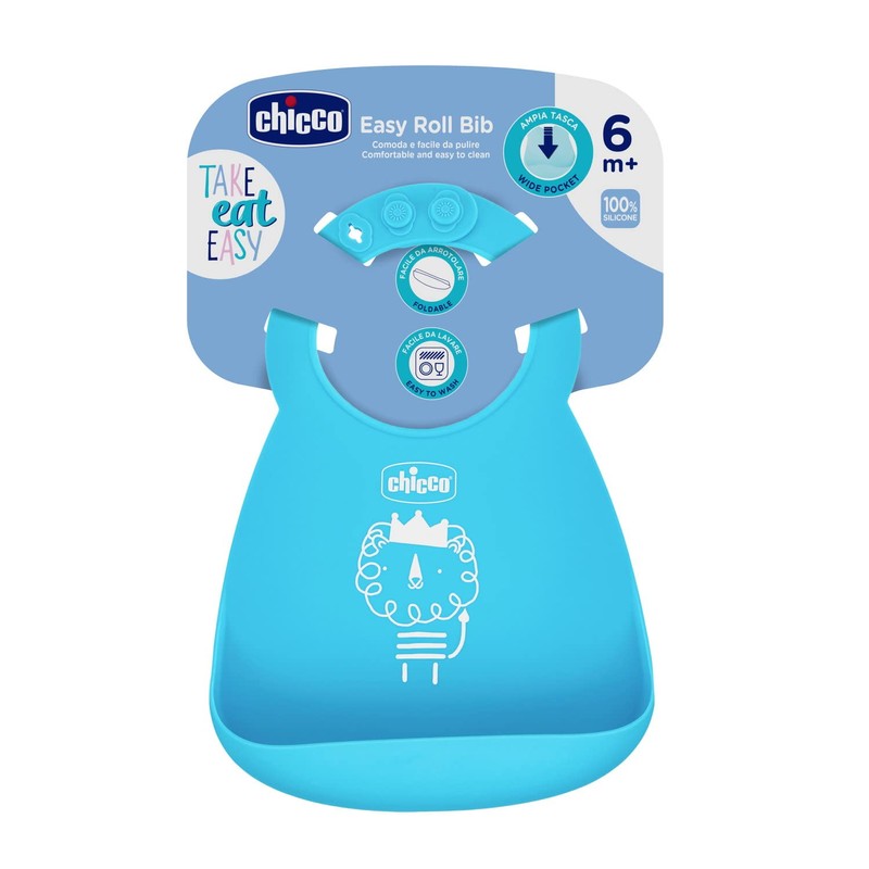 CHICCO SILIKONLÄTZCHEN BLAU