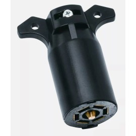 Tow Ready 118021 Plastic Trailer End 7-Way Flat Pin Connector