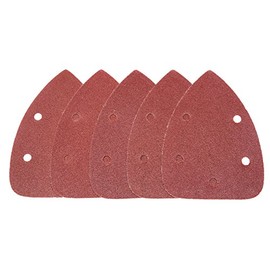 Blue Spot Tools 19864 80 Grit Detail Sanding Pads, Brown