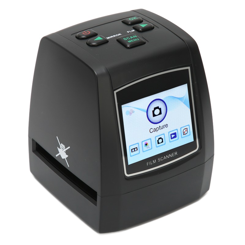 Film Scanner Digital 2.4inches Color LCD Screen Portable Picture Scanner