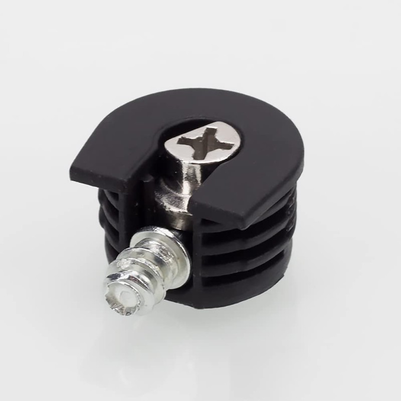 HugeDE 30 Pcs Thread Cam Locks Cabinet Connecting Cam Fitting