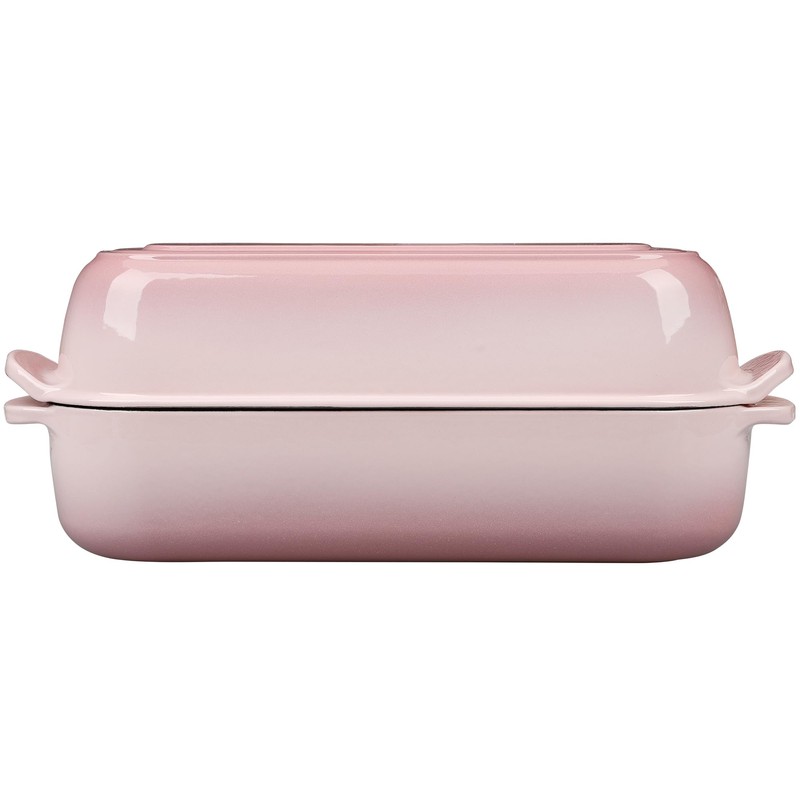 Enameled Cast Iron Loaf Pan with Lid, Dutch Oven Bread