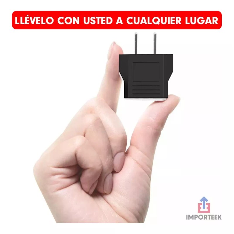 Importeek 20pz Clavija Adaptador Corriente Europa American Us Eu Viaje