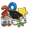 Graduation Cookies- Decorated Shortbread Individually Wrapped With Bow by BakersDozenToGo (6)