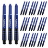 WINMAU Prism Force Blue Medium Polycarbonate Dart Stems (Shafts) -