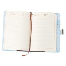 GRIRIW Notepad Diary Lock and Keys for Secret Notes Multi-functional Lock Notebook for Students and Professionals