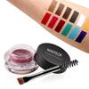 MAEPEOR 12 Colors Eyebrow Pomade Full-pigmented Long Lasting Waterproof Eyebrow