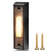 Betus LED Lighted Doorbell Button - Classic Rectangular Wall Mounted