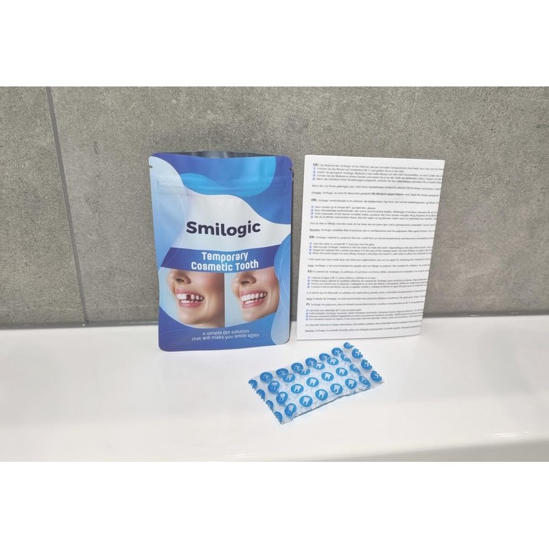 Smilogic Temporary Tooth - DIY Dentures Set - Replace Yourself