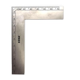 Zona 3" x 4" L-Square, Stainless Steel, and 3" Triangle Ruler