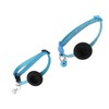 2pcs Reflective Dog Collar Soft Nylon Dog Collar Adjustable Pet