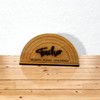 Wooden Protractor Teacher Ornament