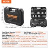 VEVOR Mechanics Tool Set and Socket Set with 1/4" 3/8"