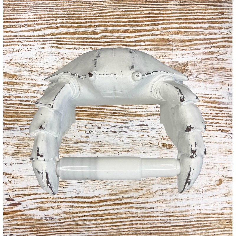 Crab Wall Mount Toilet Paper Roll Holder - Unique Decorative