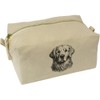 'Golden Retriever Dog' Canvas Wash Bag/Makeup Case (CS00040537)