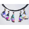 7 Designs Aurora Borealis AB Iridescent Chandelier Drops Droplets Cut