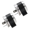 OTOTEC 2Pcs 6V Motorcycle Mechanical Flasher Relay 2-Pin Flasher Units