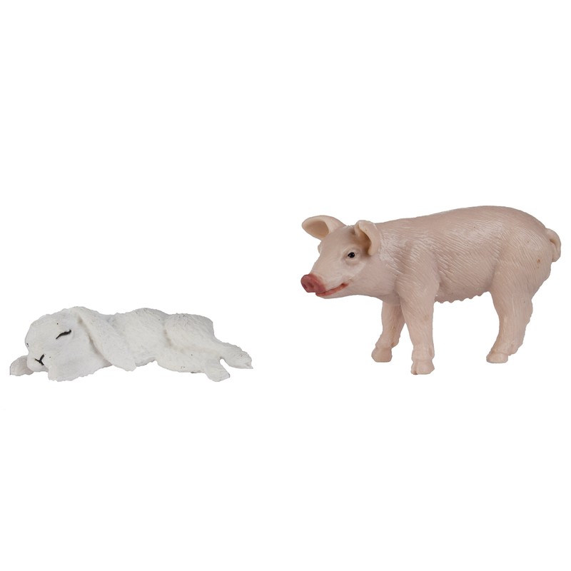 Toob Toobs Piglets and Bunnies Miniatures