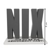 Nothing Gift - 3D NIX Letters on Base with Note