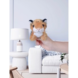 TVRTFQ 2 Pieces Cute Tiger Plush Keychains Animal Kawaii Doll Backpack Pendant Little Tiger Car Keychain Birthday Gift Valentine's Day Gifts