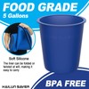 HAILUN SAVER 5 Gallon Bucket Liner Reusable Rubber Bucket Liners