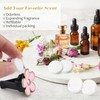 BOSMIOW 50 PCS White Essential Oil Refill Pads,0.63 Inch Cotton