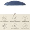 Dual Use Mini Umbrella with Storage Bag Lightweight UV Protection