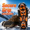 Winter Ice Crampons for Hiking and Walking – 8-Tooth Stainless