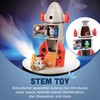 CP Toys Space Mission Rocket Ship Toy, Includes Astronaut Figurines,