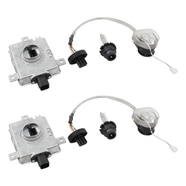 DriveFix Xenon Headlight Ballast with Igniter and D2S Bulbs for Acura MDX TSX TL RDX ILX CSX for Mitsubishi Outlander Lancer Galant for Honda Odyssey Accord Crosstour for Mazda CX-9 2 3