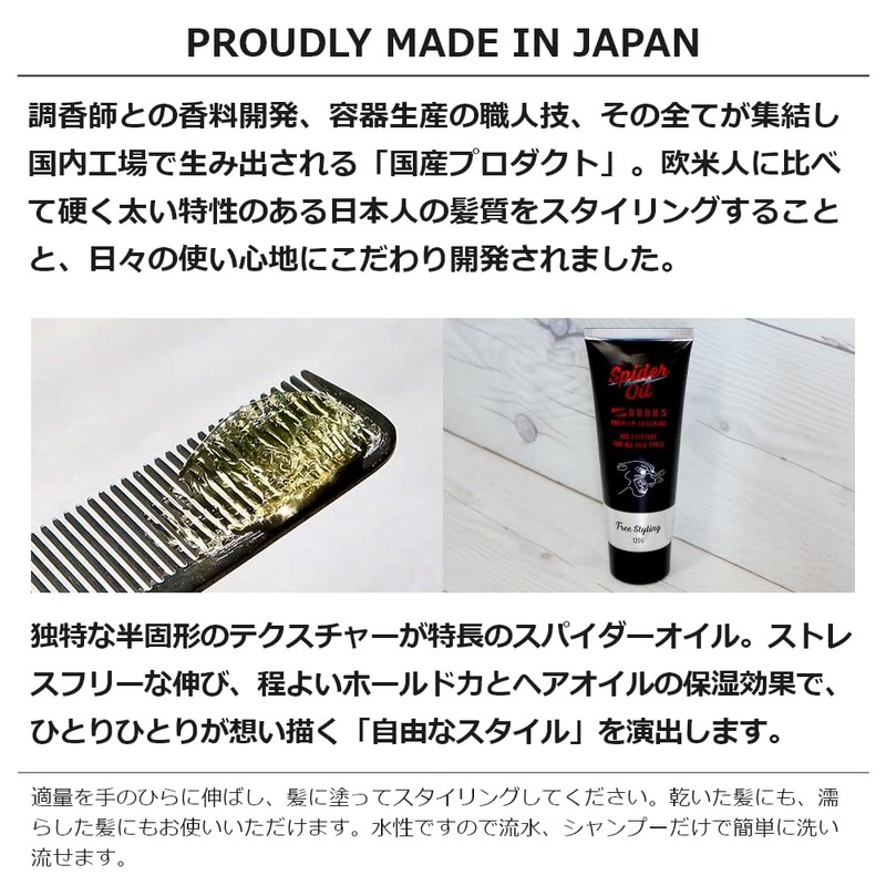 DOORS Doors Spider Oil Fruity & Fusea Note 120g Medium