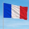 AhfuLife French Flag 5ft x 3ft for Olympic Decorations, 1pcs