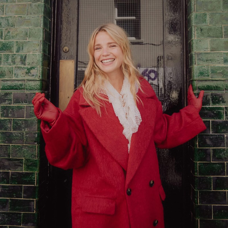 Dents Felicity Women's Silk Lined Leather Gloves COGNAC 6.5