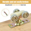 2PCS Sliding Pocket Door Roller Assembly Compatible with 1500/100pd Series