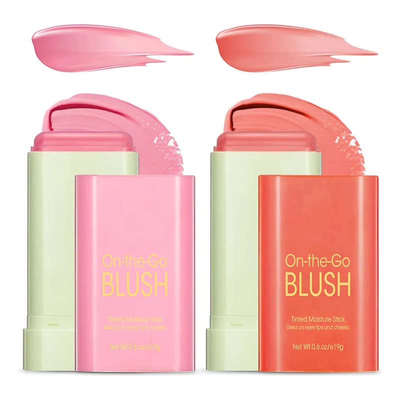 2pz Rubo Barra Hidratante Crema Natural Colorete Larga Durac Tono
