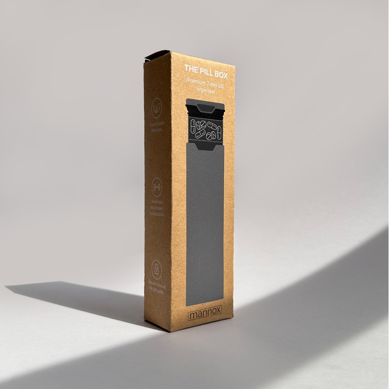 The Pill Box - Premium Metal 7 Day Weekly Pill