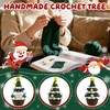 Zetckzilv Christmas Stocking Stuffers Funny Handmade Crochet Christmas Tree