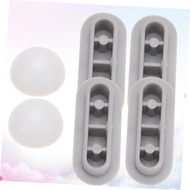 LIFKOME Bathroom Wc Toilet Bowl Seat Toilet Seat Lifter Antislip Gasket Cushioning Pad Spacer Grey Color
