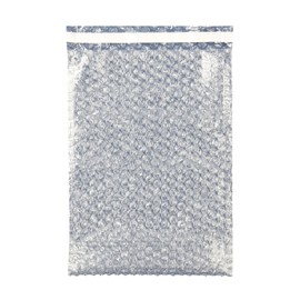 The Boxery 8x11.5" Clear Self-Sealing Bubble Out Bag Pouches -50 Pack- Bubble Cushion Wrap Bags for Packing, Storage, Moving, and Shipping fragile items