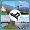Drainage Clips for Solar Panels - Self-Cleaning Polycarbonate Water Guide