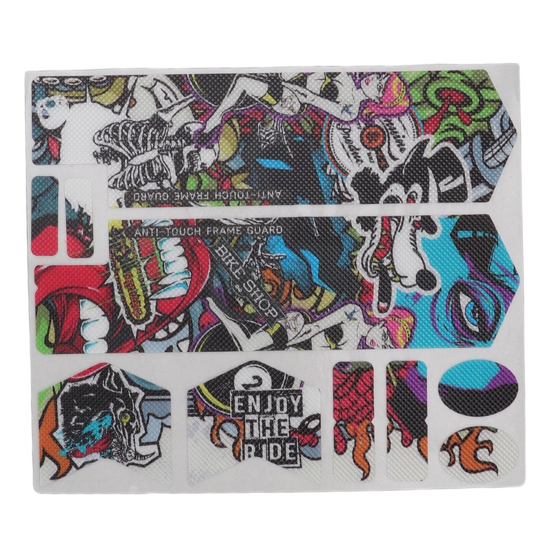 ENLEE 3D Mountain Bike Front Fork Sticker Scratch Resistance Bicycle