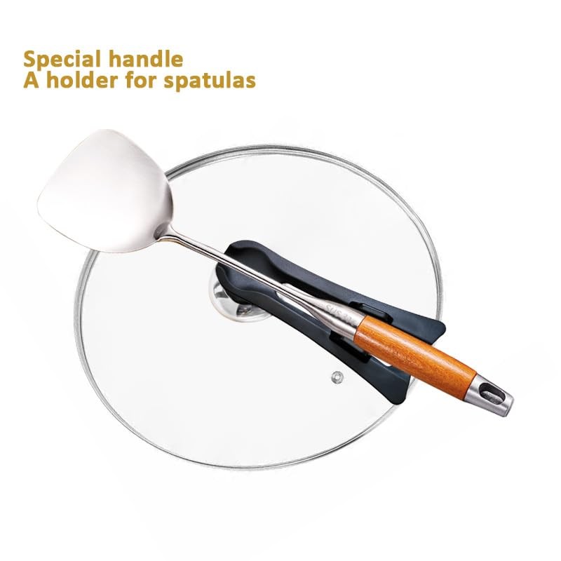 12 inch Glass Lids For Pots, Pans and Skillets,Fit Pot