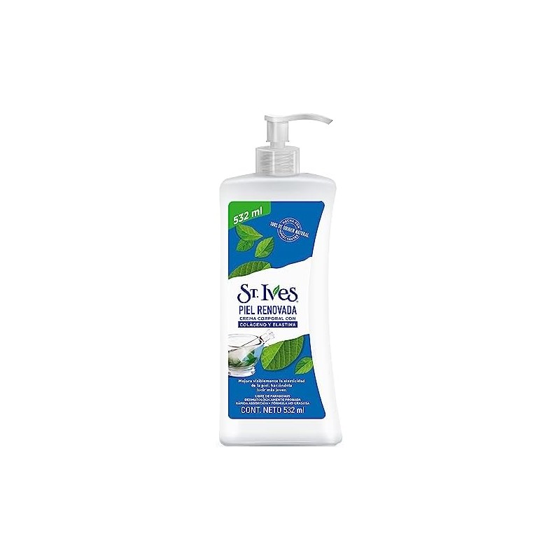 ST IVES Crema Corporal Colágeno y Elastina Piel Renovada 532ml