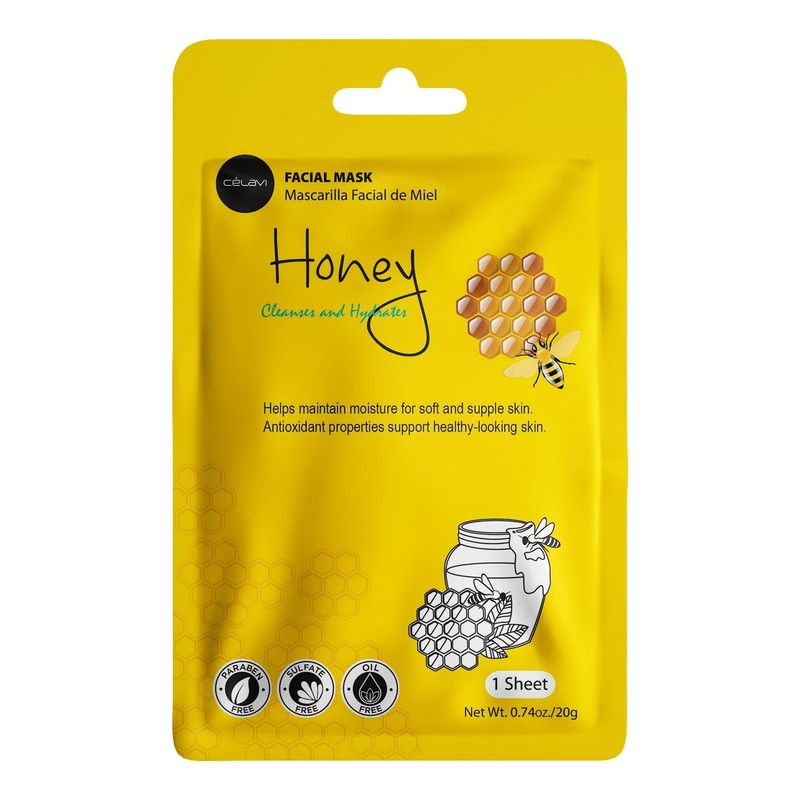 Celavi Essence Facial Mask Paper Sheet Korea Skincare Moisturizing 12