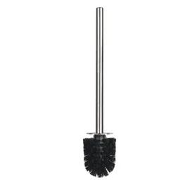 Spirella Edelstahl WC-Bürste Schwarz - Ersatz Toilettenbürste - Klobürste - Bürste - Ersatztoilettenbürste - Ersatzbürste für die Serien Bali, Crystal, Etna Glitter, Freddo, Relief, Tube