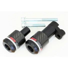 OES Carbon Frame Sliders Spools Fork Sliders 2006 2007 Yamaha R6 YZFR6 No Cut - Red