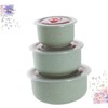 Food Containers 3pcs Food Storage Container Mixing Bowls with Lids
